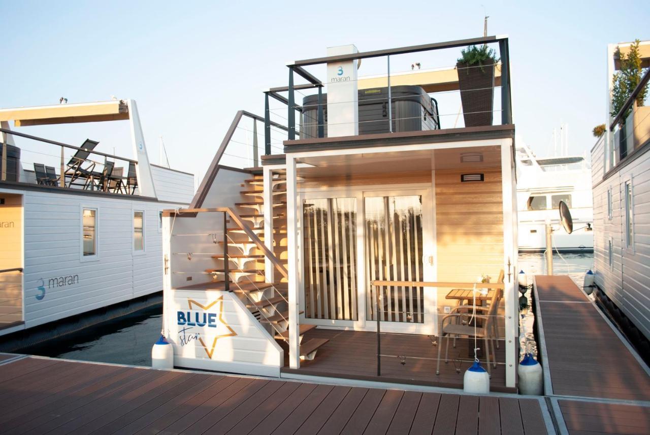 Вилла Floating House Blue Moon Порторож Экстерьер фото